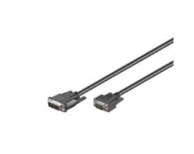 EAN 4040849509902 - Microconnect 50990 adaptador de cable de vídeo 2 m DVI-I VGA (D-Sub) Negro imagen 1