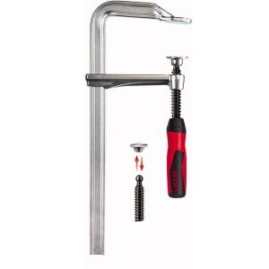 EAN 4008158033808 - BESSEY GZ12-2K abrazadera Abrazadera de barra 12 cm Acero inoxidable, Rojo imagen 1