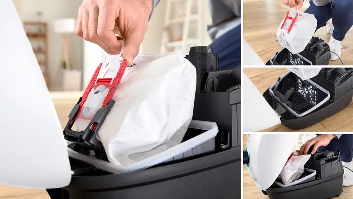 EAN 4242005483839 - Bosch Serie 4 BGB41HYG1H aspiradora 4 L Aspiradora cilíndrica Secar 600 W Bolsa para el polvo imagen 6