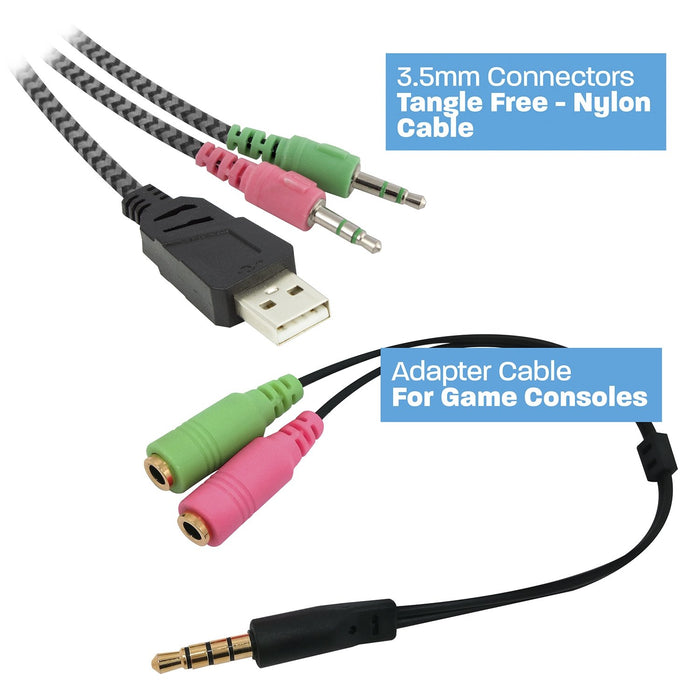 EAN 8054392615061 - Ewent Play PL3321 Auriculares Alámbrico Diadema Juego Negro imagen 5