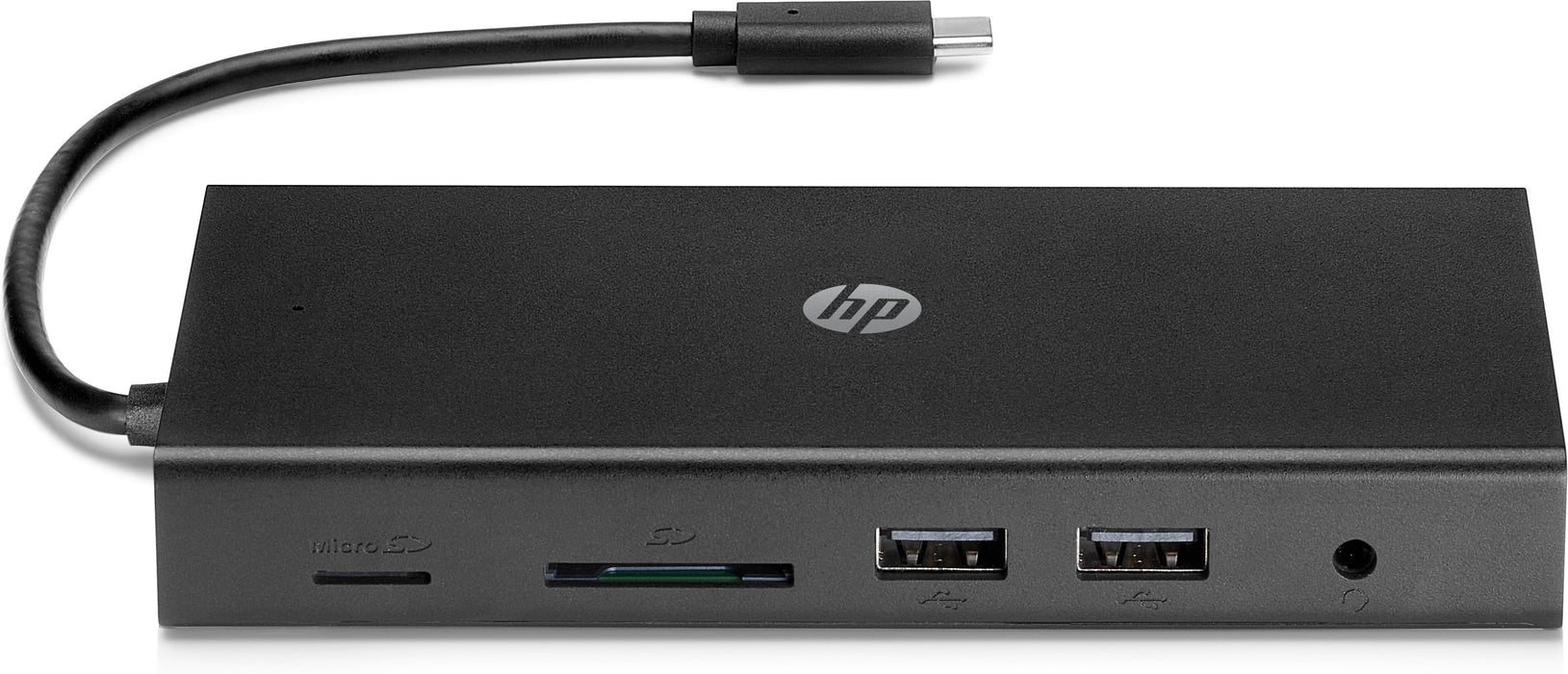 EAN 0195122255237 - HP Travel USB-C Multi Port Hub Alámbrico USB 3.2 Gen 1 (3.1 Gen 1) Type-C Negro imagen 1