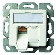 EAN 4018359262228 - Telegärtner Cable duct mounting Cat.5e toma de corriente Blanco imagen 1
