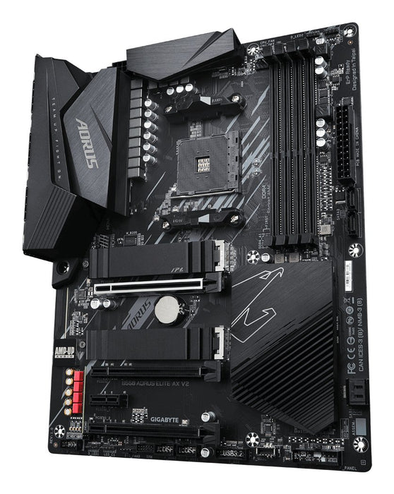 EAN 4719331809904 - GIGABYTE B550 AORUS ELITE AX V2 placa base AMD B550 Zócalo AM4 ATX imagen 4