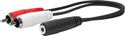 EAN 5706998906953 - Vivolink PROMJFRCAM0.2 cable de audio 0,2 m 3,5mm 2 x RCA Negro imagen 1