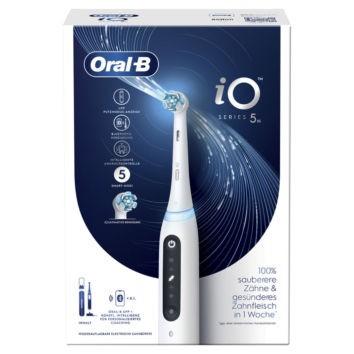 EAN 4210201415060 - Oral-B iO Series 5 Adulto Cepillo dental oscilante Blanco imagen 2