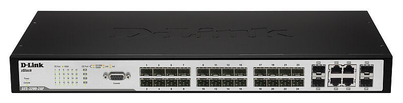 EAN 0790069326301 - D-Link DES-3200-28 switch Gestionado L2 Energía sobre Ethernet (PoE) imagen 1