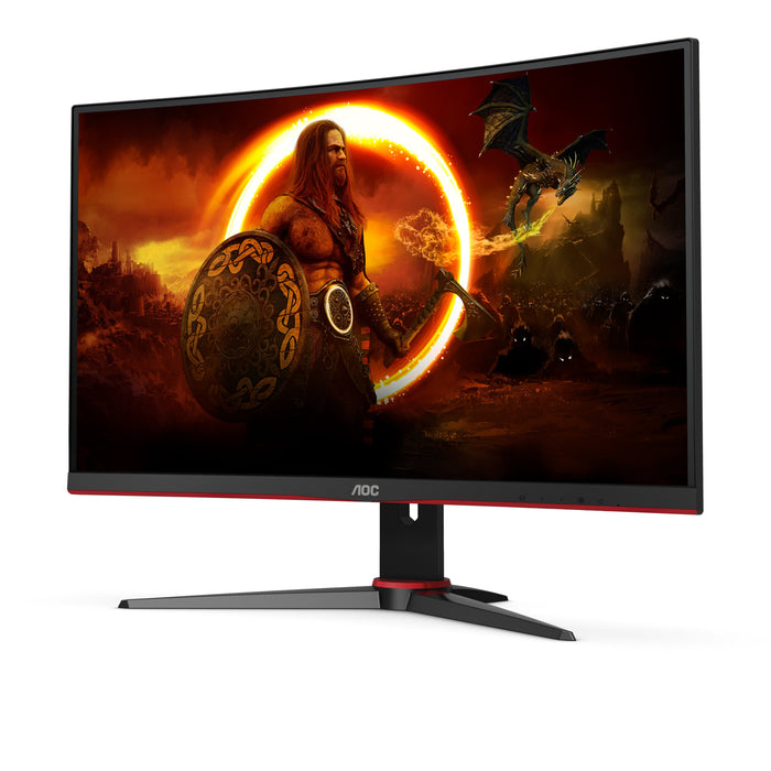 EAN 4038986187381 - AOC G2 C27G2ZE/BK pantalla para PC 68,6 cm (27") 1920 x 1080 Pixeles Full HD LED Negro, Rojo imagen 4