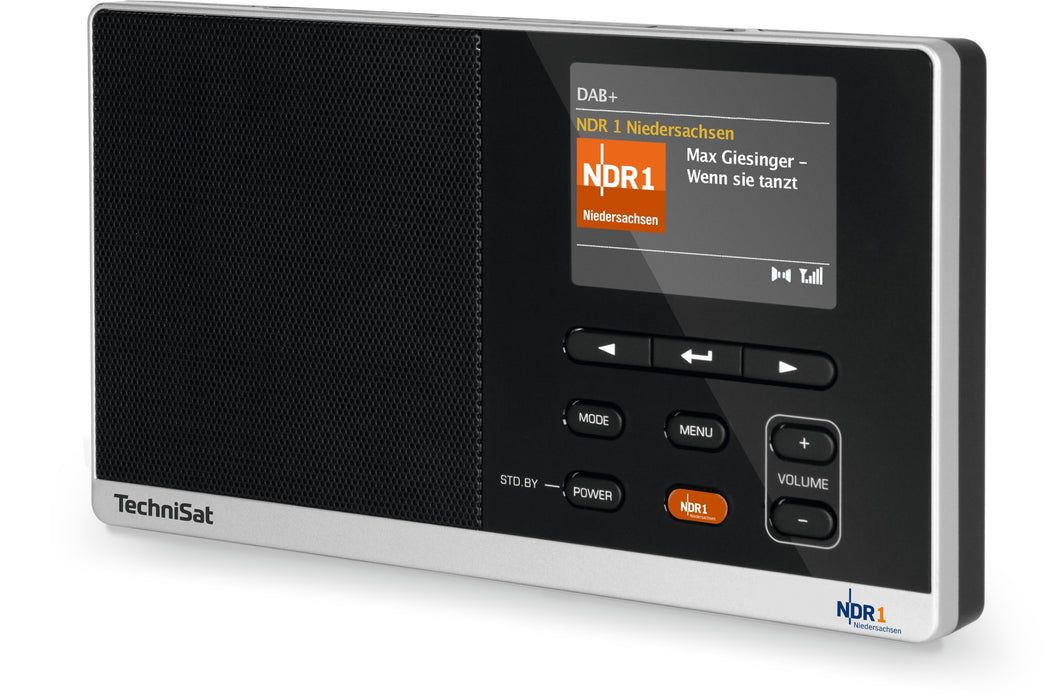 EAN 4019588109957 - TechniSat DIGITRADIO 215 NDR 1 Personal Analógico y digital Negro, Plata imagen 3