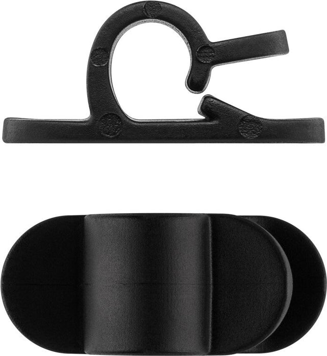 EAN 4040849706844 - Goobay 70684 organizador de cables Escritorio/pared Clip para cable Negro 6 pieza(s) imagen 9