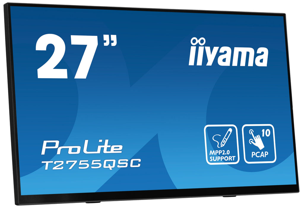 EAN 4948570122981 - iiyama ProLite T2755QSC-B1 pantalla para PC 68,6 cm (27") 2560 x 1440 Pixeles Full HD LCD Pantalla táctil imagen 5