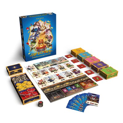 EAN 5425016928424 - Asmodee For a Crown 30 min Juego De Cartas Lógico imagen 3