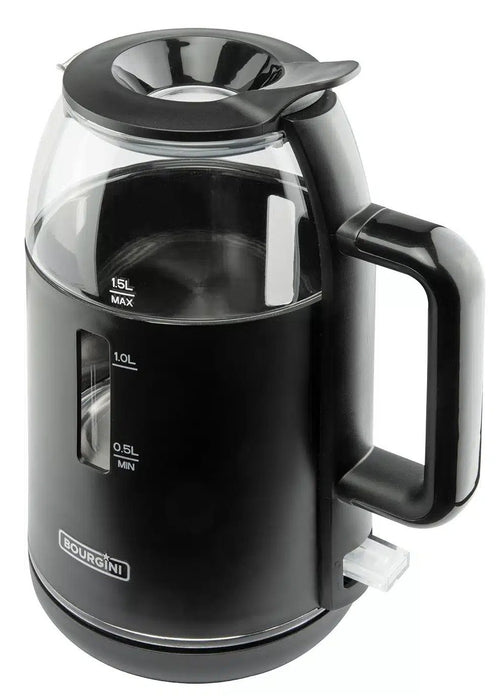 EAN 8719979273378 - Bourgini 23.6010.00.00 tetera eléctrica 1,5 L Negro imagen 3