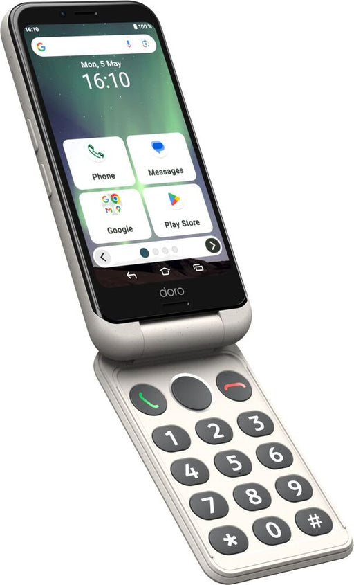 EAN 7322460088934 - Doro Aurora A20 11,4 cm (4.5") SIM doble Android 14 4G USB Tipo C 4 GB 64 GB 3000 mAh Negro, Blanco imagen 2