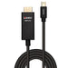 EAN 4002888409230 - Lindy 40923 adaptador de cable de vídeo 3 m Mini DisplayPort HDMI tipo A (Estándar) Negro imagen 2