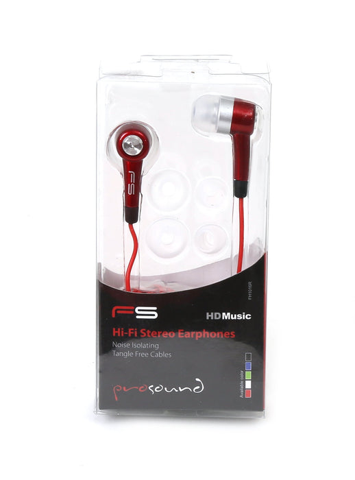 EAN 5907595422802 - Freestyle FH1016R auricular y casco Auriculares Alámbrico Dentro de oído Llamadas/Música Rojo imagen 2