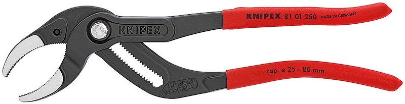 EAN 4003773078463 - Knipex 81 01 250 alicate Alicates para sifones, tubos de plástico y conectores imagen 1