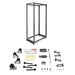 EAN 0065030855211 - StarTech.com 4POSTRACK42 armario rack Rack o bastidor independiente Negro imagen 7