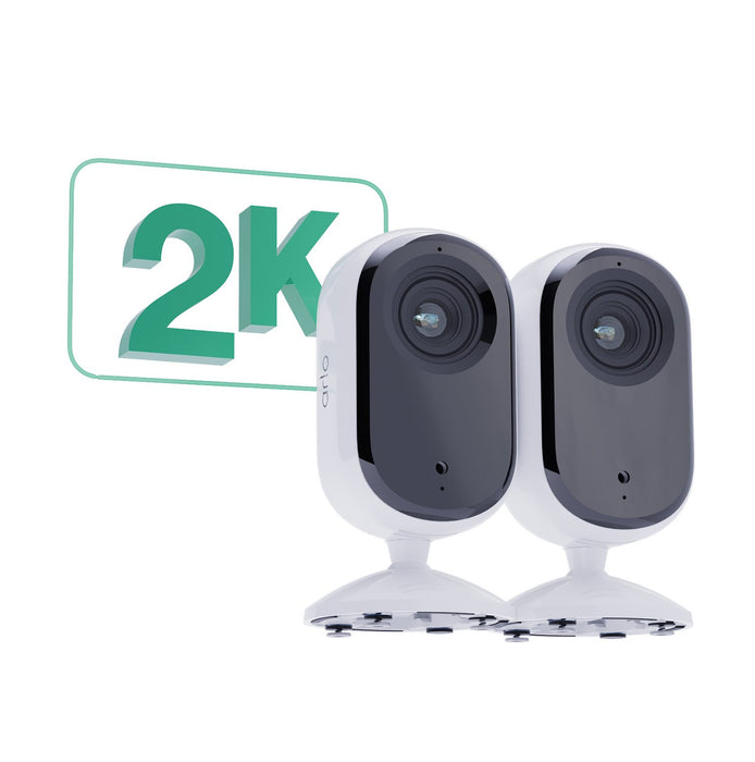 EAN 0193108146494 - Arlo Essential 2 2K Indoor CAMERA 2pack Cámara de seguridad IP Interior Escritorio/pared imagen 2