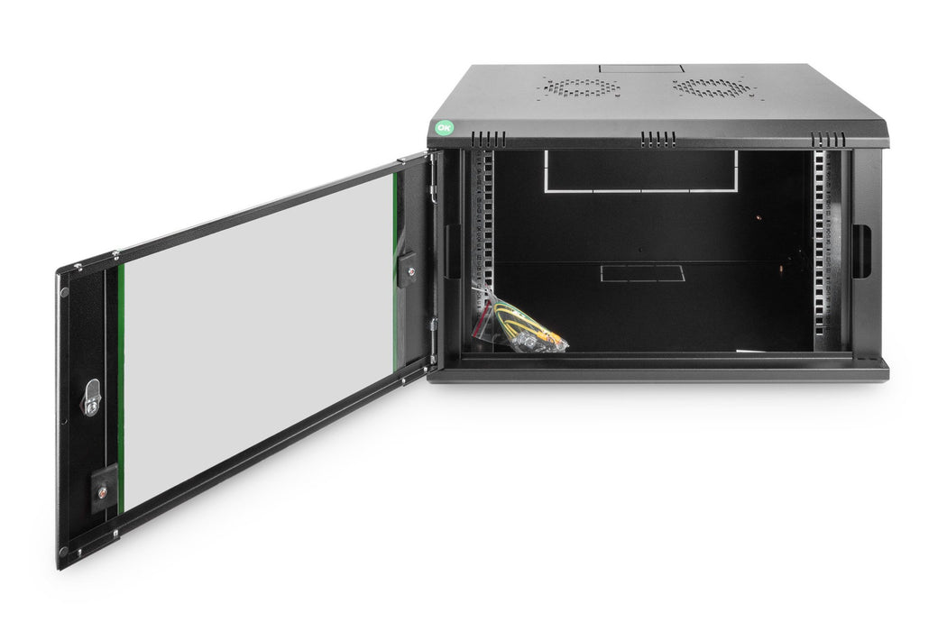 EAN 4016032257783 - Digitus DN-19 07-U-EC-SW armario rack 7U Bastidor de pared Negro imagen 5