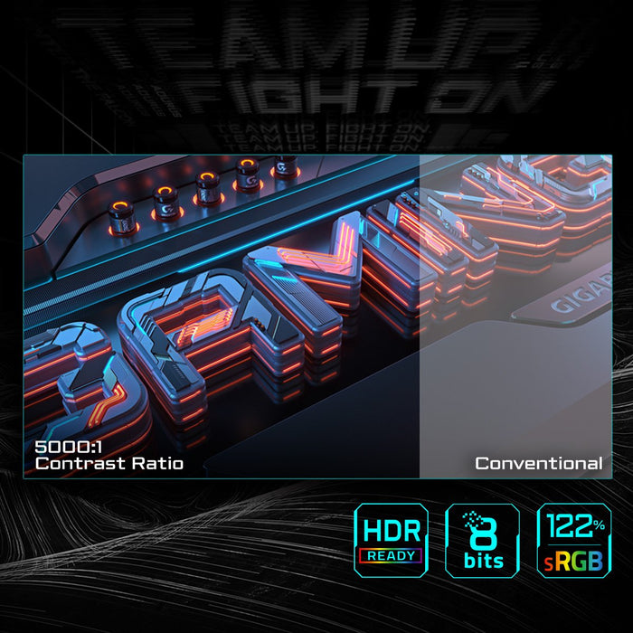 EAN 4719331863456 - GIGABYTE GS27QCA LED display 68,6 cm (27") 2560 x 1440 Pixeles Quad HD Negro imagen 10