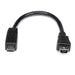 EAN 0065030847759 - StarTech.com UUSBMUSBMF6 cable USB 0,15 m Mini-USB B Micro-USB A Negro imagen 1