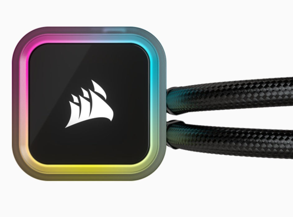 EAN 840006648109 - Corsair H100i Procesador Sistema de refrigeración líquida todo en uno 12 cm Negro 1 pieza(s) imagen 14