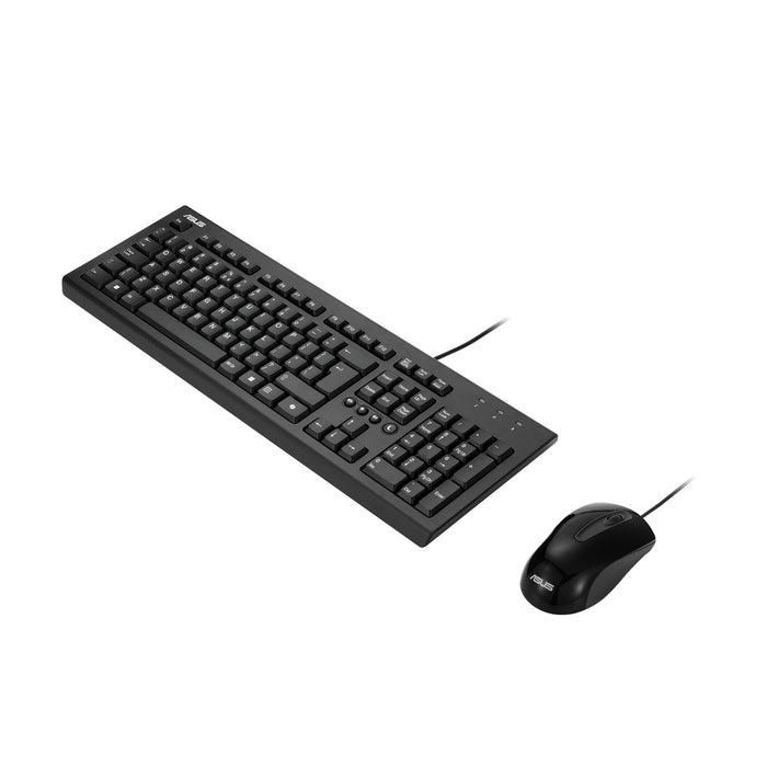 EAN 4711387539231 - ASUS U2000 KEYBOARD+MOUSE/BK/UI teclado Ratón incluido Universal USB Negro imagen 1