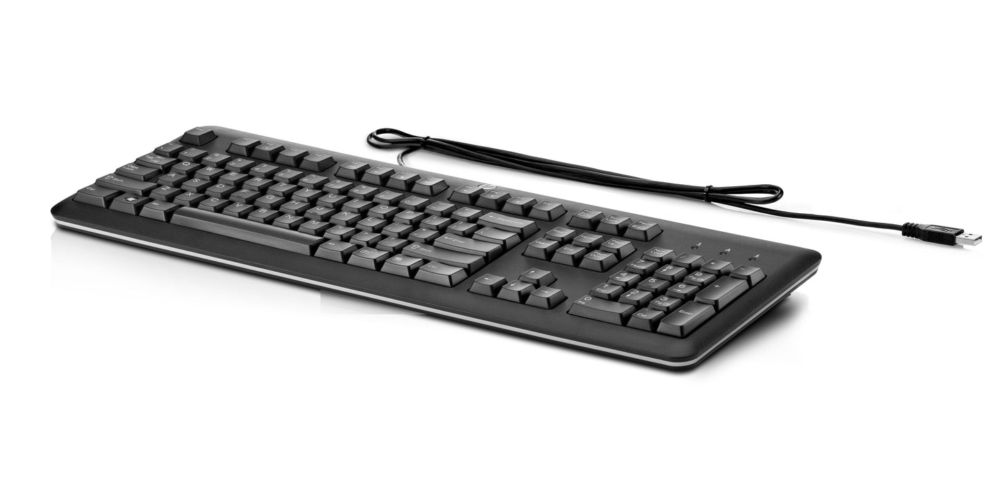EAN 0887111276926 - HP USB Keyboard for PC teclado Oficina Negro imagen 2
