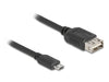 EAN 4043619815180 - DeLOCK 81518 cable USB USB 2.0 1 m Micro-USB B USB A Negro imagen 1