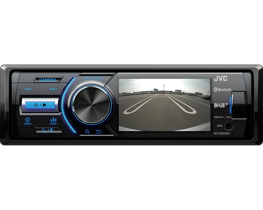 EAN 4975769460012 - JVC KD-X561DBT receptor multimedia para coche Negro, Azul 180 W Bluetooth imagen 3