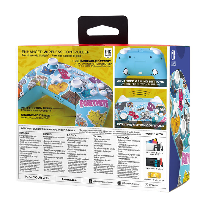 EAN 0617885091711 - PowerA NSGP0290-01 mando y volante Multicolor Bluetooth Gamepad Analógico/Digital Nintendo Switch, Ninten imagen 9