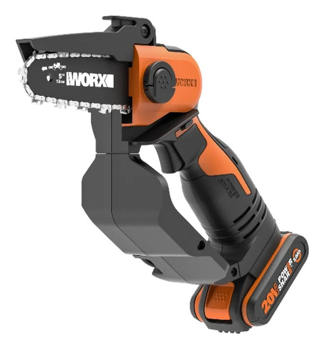EAN 6943475867973 - WORX WG324E motosierra Negro, Naranja imagen 3