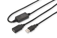 EAN 4016032306450 - Digitus DA-73101 cable USB 15 m USB A Negro imagen 1