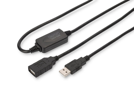 EAN 4016032306450 - Digitus DA-73101 cable USB 15 m USB A Negro imagen 1