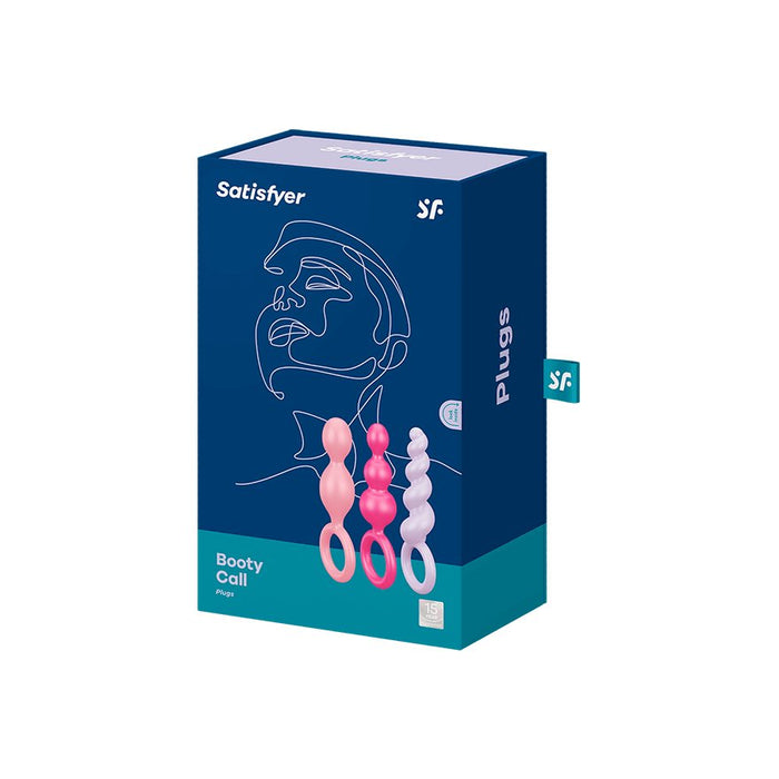 EAN 4049369016594 - Satisfyer Booty Call Bolas anales Rosa, Púrpura, Rojo Silicio 3 pieza(s) imagen 4