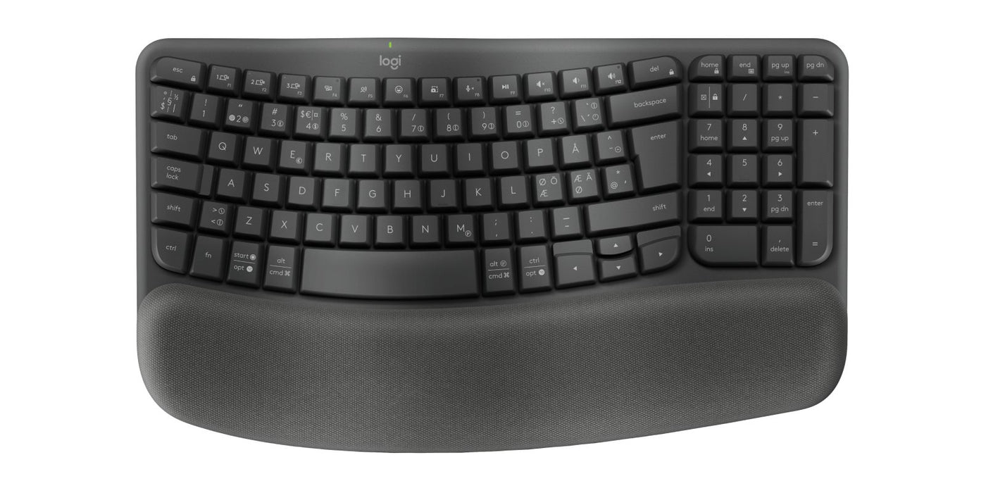 EAN 5099206117488 - Logitech 920-012332 teclado Oficina RF Wireless + Bluetooth QWERTY Nórdico Grafito imagen 2