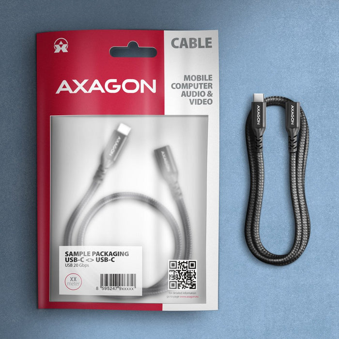 EAN 8595247907370 - Axagon BUCM32-CF15AB cable USB USB 3.2 Gen 2x2 1,5 m USB C Negro imagen 6