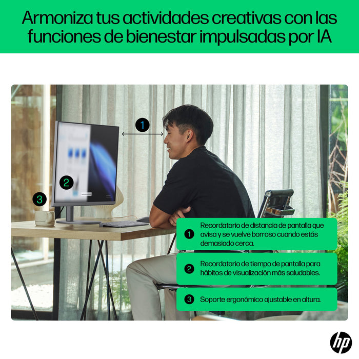 EAN 199642227309 - HP OmniStudio X All-in-One 32-c0022ns PC Intel Core Ultra 5 125H 80 cm (31.5") 3840 x 2160 Pixeles PC todo imagen 5