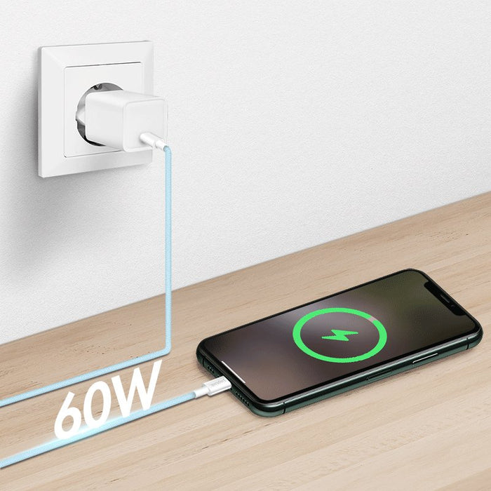 EAN 4052792078022 - LogiLink CU0349 cable USB USB 2.0 0,5 m USB C Azul imagen 4