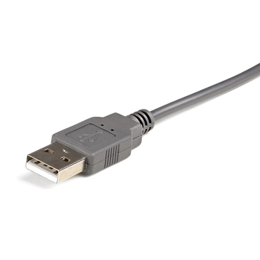 EAN 0065030840453 - StarTech.com ICUSB232DB25 cable de serie Gris USB tipo A DB-9 imagen 2