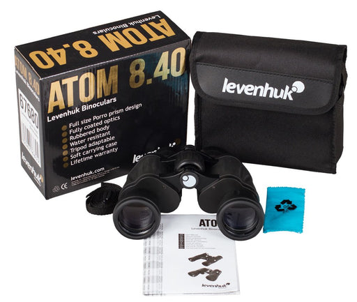EAN 0611901509624 - Levenhuk Atom 8x40 binocular BK-7 Porro Negro imagen 2