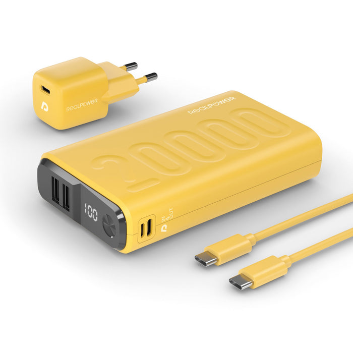 EAN 4040895009180 - Ultron PB-20000 20000 mAh Amarillo imagen 1