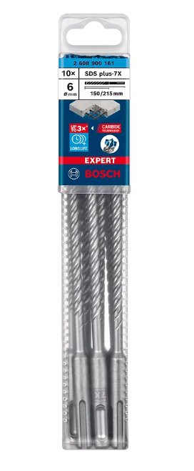 EAN 4059952532349 - Bosch Expert SDS plus-7X Hammer drill bit 10 pieza(s) imagen 2