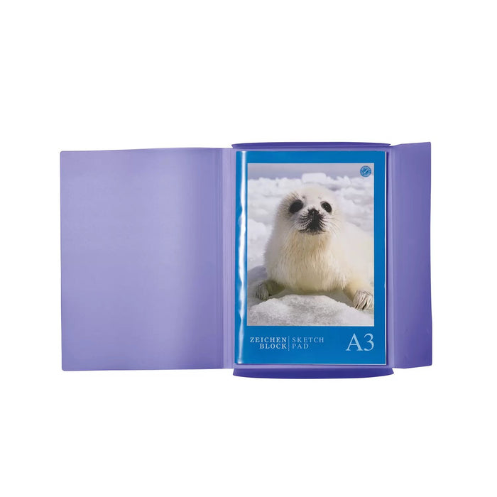 EAN 4008705195850 - HERMA 19585 carpeta Polipropileno (PP) Violeta A3 imagen 3