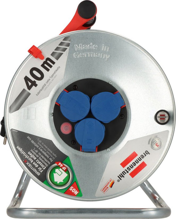 EAN 4007123683093 - Brennenstuhl 1198750 enrollacables 3 salidas AC 40 m imagen 2