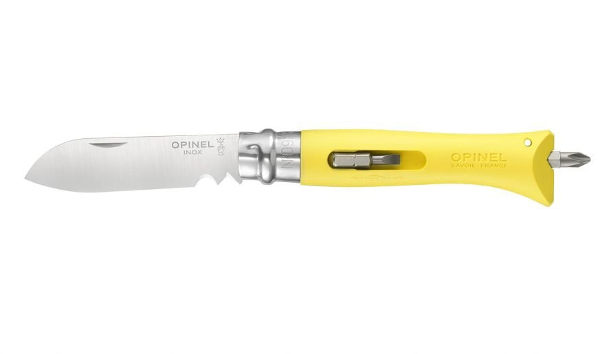 EAN 3123840018046 - Opinel N°09 Camper/scout Amarillo imagen 1