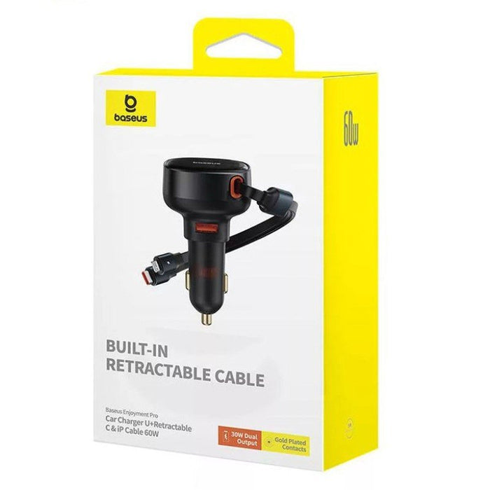 EAN 6932172641634 - Baseus C00057802111-02 cargador de dispositivo móvil Universal Negro Encendedor de cigarrillos Carga rápi imagen 6