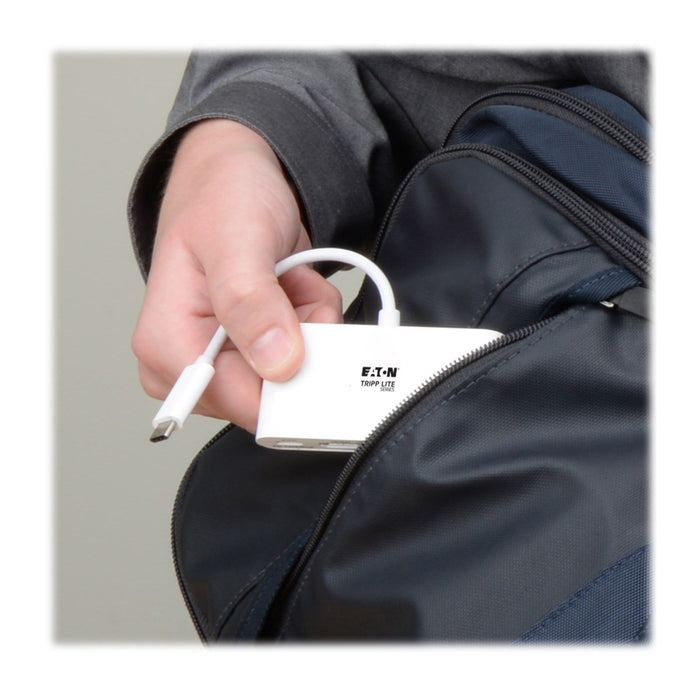 EAN 0037332193773 - Tripp Lite U460-004-4A-C hub de interfaz USB 3.2 Gen 1 (3.1 Gen 1) Type-C 5000 Mbit/s Blanco imagen 3