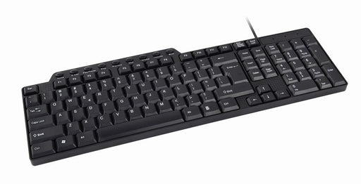 EAN 8716309091138 - Gembird KB-UM-104 teclado Universal USB QWERTY Inglés de EE. UU. Negro imagen 2