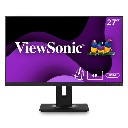 EAN 0766907008555 - Viewsonic VG Series VG2756-4K pantalla para PC 68,6 cm (27") 3840 x 2160 Pixeles 4K Ultra HD LED Negro imagen 1